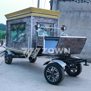 รถศพไฟฟ้าแบบขับเคลื่อนสี่ล้อ เงียบ สำหรับใช้ในพิธีศพ - Product Image 5
