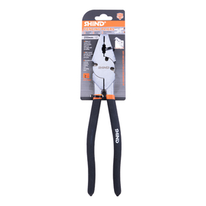 <span class=keywords><strong>Pince</strong></span> à étrier SHIND 94029 10 pouces/250 mm en acier à haute teneur en carbone, outil multifonctionnel combiné pour le <span class=keywords><strong>serrage</strong></span>, la coupe et le <span class=keywords><strong>serrage</strong></span> - Product Image 1
