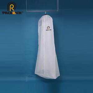 Borsa di abbigliamento personalizzata all'ingrosso di lusso copri abito lungo per abito da sposa basso con stampa MOQ borsa per vestiti - Product Image 5