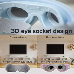 Masseur oculaire à commande à un bouton avec contrôle de la durée et compatibilité Power Bank/USB pour une utilisation facile - Product Image 4