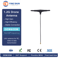 Antenne FPV UAV en forme de T 2,4 GHz pour ELRS EP1 RX TBS Crossfire Nano RC Drone longue portée 50 Ohm ABS OEM ODM