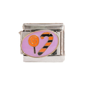 Halloween Italian Stainless Steel Modular Bracelet Cartoon Charm Unisex Party Jewelry Chain - Product Image 5