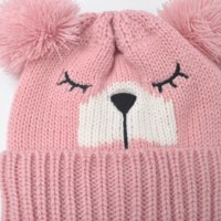 Invierno cálido invierno Beanie algodón sombrero niño bebé sombreros y gorras para bebé