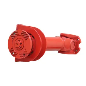 Hot Sales Transmission Shaft With Support Heavy Truck Round Plate Flange Yoke Drive Cardan Shaft
