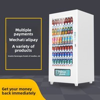 Distributeur automatique Zhiding 60 voies entièrement automatique pour lessive, masques, noix de betel, avec gestion à distance 24h/24