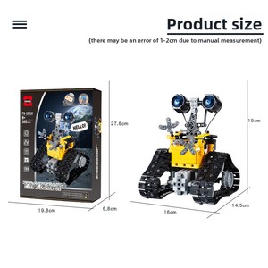 <span class=keywords><strong>Robot</strong></span> WALL-E Intelligent pour la programmation par application, télécommande, blocs de construction en plastique, jouet modèle pour enfants, usine - Product Image 6