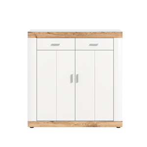 Design tedesco cassettiera moderna X2NE4902 camera da letto mobili con legno massello di quercia e MDF in metallo di stoccaggio per uso soggiorno - Product Image 2