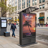 Lecteur publicitaire de kiosque IP65, écran numérique haute luminosité, écran LCD étanche pour extérieur, Android, 32, 43, 55, 65, 75, 86 pouces