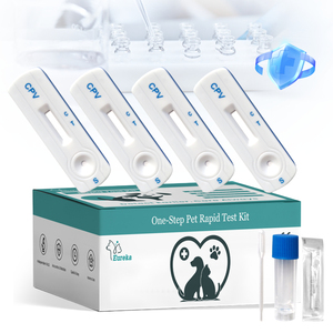 Test rapide d'antigène de parvovirus canin Kit de test CPV Ag Coronavirus Parvovirus Canine Distemper Antigènes - Product Image 1
