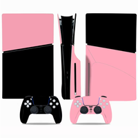 Couverture colorée de décalcomanie d'autocollant de peau de Film de Protection pour l'autocollant de peau de vinyle de Console d'édition de disque mince PS5