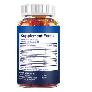 BIOCCHN OEM Gummies de mejora masculina Ampliador masculino Espesar Mayor crecimiento Ashwagandha Gomitas de aumento de raíz - Product Image 2