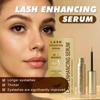 Serum Penumbuh Alis & Bulu Mata Alami Transparan Mini Vitamin Cair Label Pribadi Blossom Moisturizer