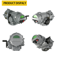 Actuador Eléctrico Inteligente de Giro Parcial AC380V con Señal Modulante 4-20mA para Control de Válvulas Industriales de Tuberías