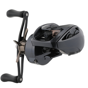 OFERTA IMPERDÍVEL: CARRETA DE PESCA BLACK BAITCAST COM RÁCIO 7.2:1, CARRETA DE ALUMÍNIO, PERFEITA PARA RIOS E LAGOS, BAIXO PERFIL, RESISTENTE À CORROSÃO - Product Image 1
