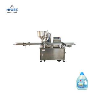 Machine de remplissage et de capsulage pour bouteilles en plastique 3ltr -5ltr Ligne de remplissage pour liquides à <span class=keywords><strong>faible</strong></span> viscosité - Product Image 3