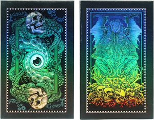 Groothandel op maat gemaakte Cthulhu schedel tarotkaarten fabrikant gotische donkere kunst ontwerp - Product Image 2