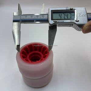 Ruedas de <span class=keywords><strong>Patines</strong></span> de 62 mm * 33 mm, PU SHR 88A, Alta Dureza, Alto Rebote, para Patinaje Cuádruple, Calidad OEM de Fábrica - Product Image 4