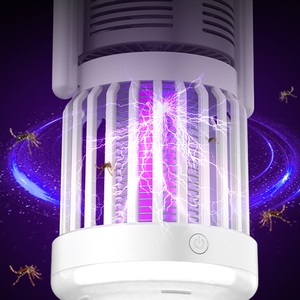 Lámpara Antimosquitos Eléctrica UV USB Silenciosa con <span class=keywords><strong>Ventilador</strong></span> de Succión, Material ABS Ecológico, Funciona con Batería para Interiores, Logotipo OEM - Product Image 2