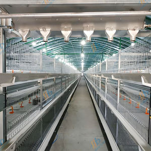 Dayanıklı durumda en iyi fiyat otomatik çok katmanlı tavuk Broiler tavuk çiftliği için kullanılan kafesleri - Product Image 2