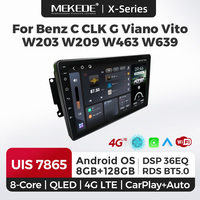 MEKEDE X40 Android 15 8G 128G IPS DSP Système Multimédia Automobile pour Benz C CLK G Viano Vito W203 W209 W463 W639 Car-play Radio RDS Audio Stéréo