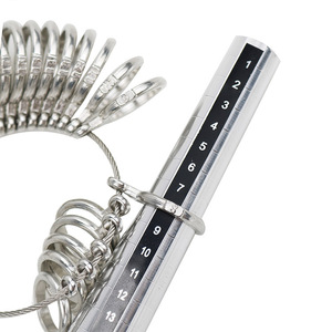 लोहे की धातु की अंगूठी सिजर फिंगर गेज आकार के लिए लोहे की धातु रिंग सिजर फिंगर गेज आकार उपकरण उपकरण - Product Image 6