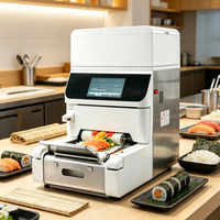 Macchina Automatica per la Preparazione di Sushi, Attrezzatura Commerciale per Modellare Sushi per Ristoranti Giapponesi e Workshop di Sushi