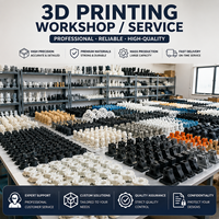 Service d'atelier d'impression 3D plastique et métal |   Résine PLA PETG Nylon ABS Titane Acier inoxydable |   Prototypage rapide tout-en-un