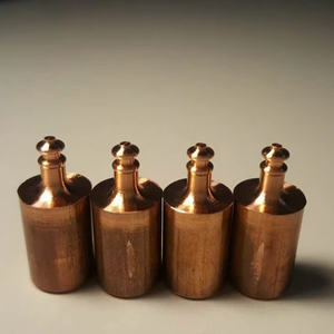 Tige en cuivre rouge sur mesure usinée CNC, composants électriques et mécaniques industriels de haute précision OEM - Product Image 1