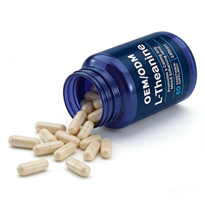 Cápsulas de L-Teanina Natural, Alivio del Estrés, Apoyo para la Relajación, Estado de Ánimo Tranquilo y Calidad del Sueño, Suplemento Dietético - Product Image 2