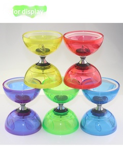 <span class=keywords><strong>Diabolo</strong></span> Campus à trois à cinq roulements, en caoutchouc souple, double tête, pour débutants, <span class=keywords><strong>avec</strong></span> pupilles lumineuses, Rip Bell, fabriqué en Chine, sac en filet - Product Image 6