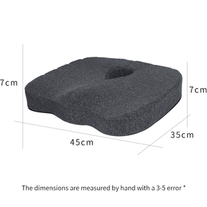 Coussin de siège en mousse à mémoire de forme médecin recommandé pour chaise de bureau chaise de voiture sciatique soulagement de la douleur coussins de siège pour le bureau - Product Image 6