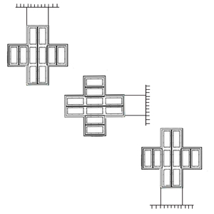 야외 풀 컬러 양면 와이파이 4G 프로그래밍 가능한 P10 P8 P6 P5 P4 P3 P2.<span class=keywords><strong>5</strong></span> 크로스 LED 약국 중국 공장 제조 업체 - Product Image 6