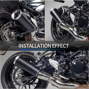 XXUN Moto Modification Hors Route Voiture De Sport Son Grenade Tuyau D'échappement Calibre pour <span class=keywords><strong>Kawasaki</strong></span> Z900RS Z900 <span class=keywords><strong>RS</strong></span> <span class=keywords><strong>Z</strong></span>-900RS 2018-2023 - Product Image 6