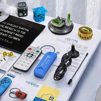 USB 2.0 Digital DVB-T SDR+DAB/AM PM TV Tuner Receiver Stick 1-Year Warranty Android 11 1080p RTL2832U+R820T Aircraft Digital