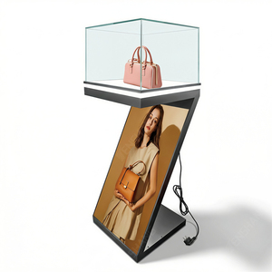 Armoire d'affichage LED GOB en forme <span class=keywords><strong>de</strong></span> Z, résolution couleur personnalisée <span class=keywords><strong>de</strong></span> luxe 480x960mm, Plug and Play, <span class=keywords><strong>application</strong></span> mobile avec éclairage LED - Product Image 1