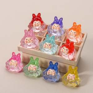 Abalorios de resina 3D <span class=keywords><strong>Kiki</strong></span> KK que brillan en la oscuridad casa de muñecas luminosa artesanía DIY Decoración - Product Image 3