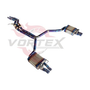 ท่อไอเสีย Vortex Titanium Valvetronic สำหรับ Audi A7 C7 3.0T ระบบ Catback สำหรับรถแข่ง - Product Image 3