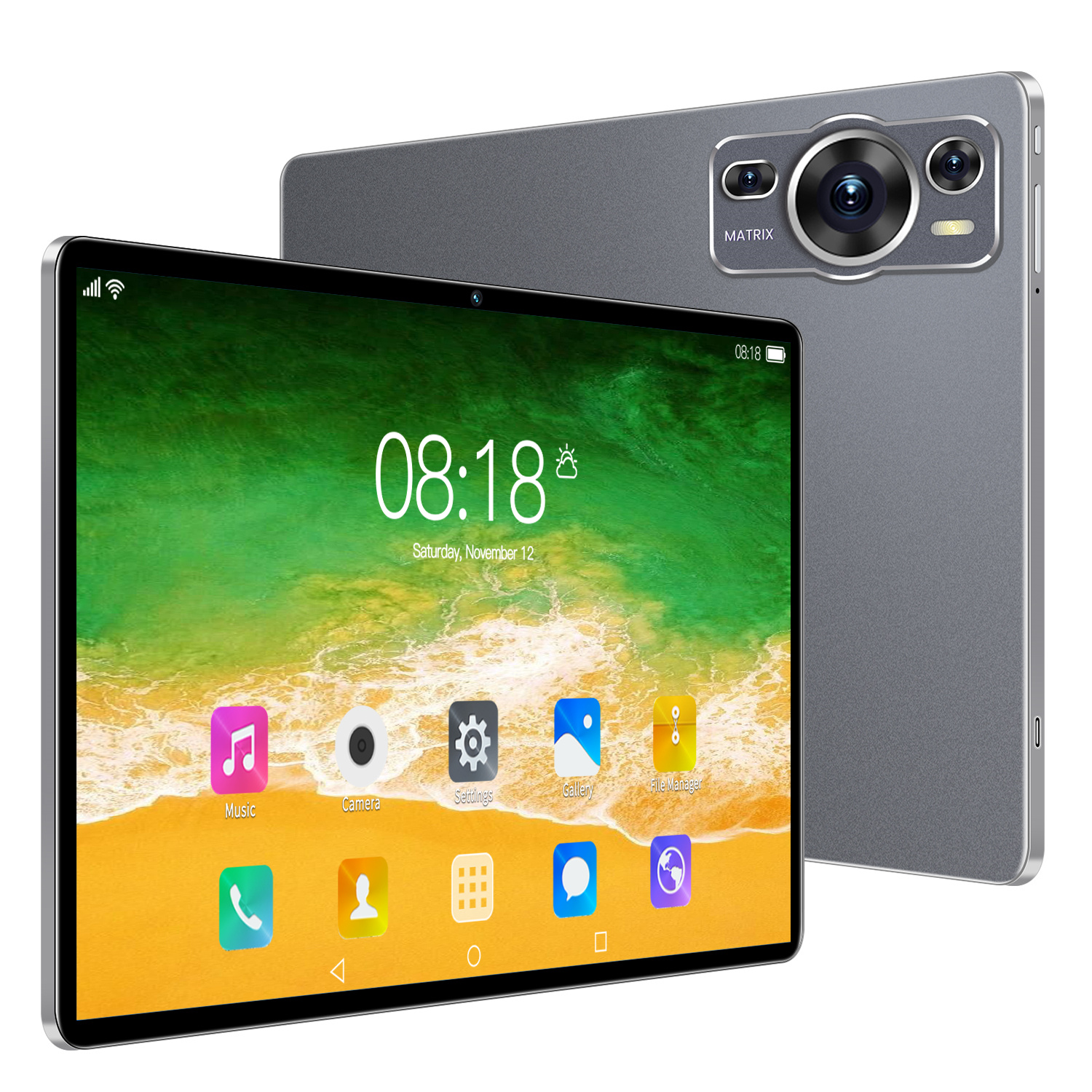 P60 PRO新しい10.1インチAndroid 12.0タブレット大画面RAM 6GB +