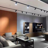 Panneau mural WPC sur mesure pour chambre à coucher, salon, résistant au feu, design marbre