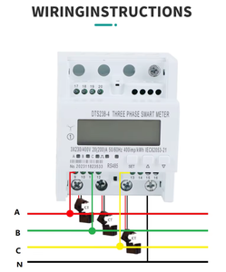 Compteur d'énergie prépayé intelligent Wifi, compteur <span class=keywords><strong>kWh</strong></span>, compteur d'énergie monophasé, prix du compteur d'énergie bidirectionnel, compteur d'énergie intelligent RS485, compteur d'énergie <span class=keywords><strong>en</strong></span> watts-heures - Product Image 3