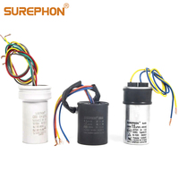 Condensateur Surephon pour appareil ménager CE UL TUV CQC ODM CE ISO9001 Certificat CBB60 Condensateur 450VAC 300VAC 50 60hz 25/70/21
