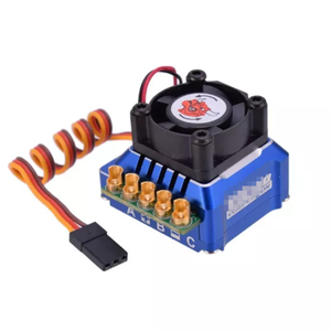 ESC Cảm Biến Không Chổi Than TS120 120A W/6V/3A <span class=keywords><strong>BEC</strong></span> Hỗ Trợ Động Cơ Không Chổi Than Lipo 2-3S Cho Xe Tải Buggy 1/10 1/12 Xe Địa Hình 1/8 - Product Image 2