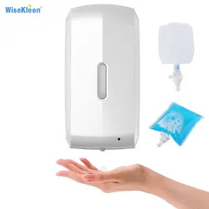 Dispensador de jabon automatico touchless Sensor Pumpless Automatic foam/liquid/spray soap dispenser 1000ml refillable bottle