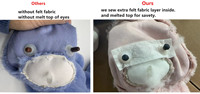 Peluche personnalisée similaire à Build-A-Bear, ours de 16 pouces, adorable jouet d'imitation pour tout-petits, filles et garçons de 3 ans et plus