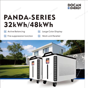 Sistema de Almacenamiento de Energía Doméstico de Alta Capacidad de 48kwh con Extintor de Incendios Integrado, Interruptor de 200a, Batería Inteligente Wifi Lifepo4 - Product Image 1
