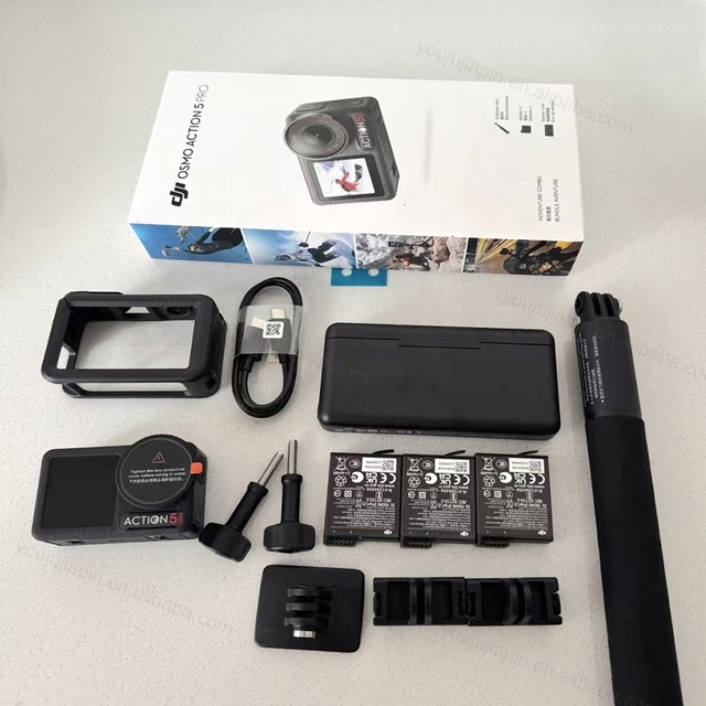 Original DJI Osmo Action 5 Pro 4K120fps Action Camera 1/1.3" Sensor 13.5-Stop Dynamic Range Wholesale Vlogging Sport Camera