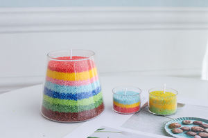 Bougie texturée <span class=keywords><strong>sable</strong></span> dans des pots <span class=keywords><strong>en</strong></span> verre, plusieurs tailles, artisanale, <span class=keywords><strong>en</strong></span> vrac, pour la Saint-Valentin, <span class=keywords><strong>spa</strong></span>, yoga, méditation, <span class=keywords><strong>d</strong></span>écoration intérieure, vente <span class=keywords><strong>en</strong></span> gros - Product Image 2