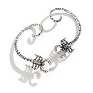 YW gros femmes à la mode Punk foncé Scorpion <span class=keywords><strong>Contour</strong></span> boucles <span class=keywords><strong>d</strong></span>'oreilles haute qualité nouveaux <span class=keywords><strong>bijoux</strong></span> - Product Image 5