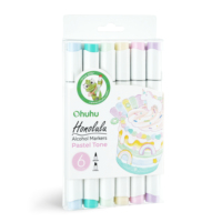 Ohuhu Honolulu-Lot de 6 tons pastel