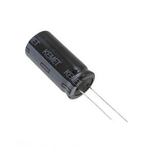 ตัวแทนจำหน่ายอย่างเป็นทางการ ตัวเก็บประจุแบบ Through Hole EST338M035AN2AA 3300 uF CAP ALUM 3300UF 20% 35V RADIAL - Product Image 1